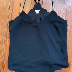 J. Crew Scalloped cami top